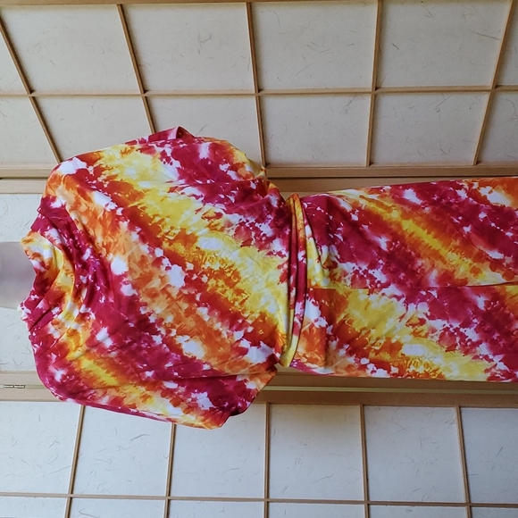 Women Multi-color Ibby Libby Casual Jumpsuit Size Small - Picture 2 of 5